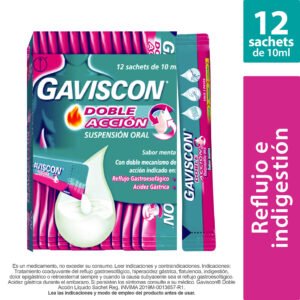 Gaviscon Doble Acción 12 Sachets