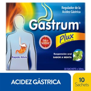Gastrum Plus Menta 10 Sachets