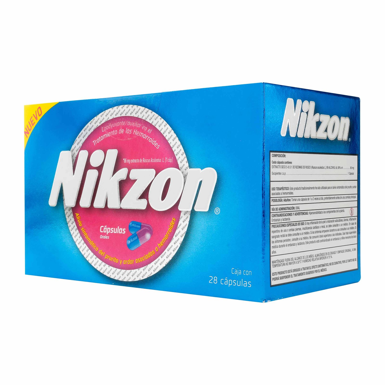 Nikzon 28 Tabletas Masticables