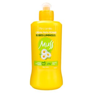 Crema Para Peinar Muss Rubios Luminosos
