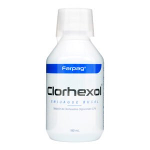 Clorhexol enjuague bucal con clorhexidina 0.2% para higiene oral