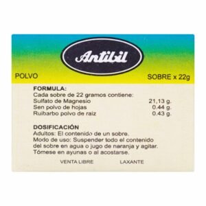 Antibil Polvo Laxante Sobre x 22g