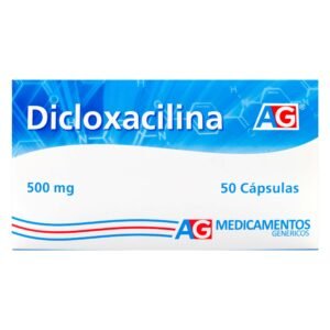 Dicloxacilina 500 mg