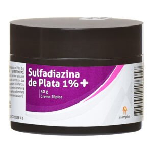 Sulfadiazina de Plata 1% Crema x 30 g