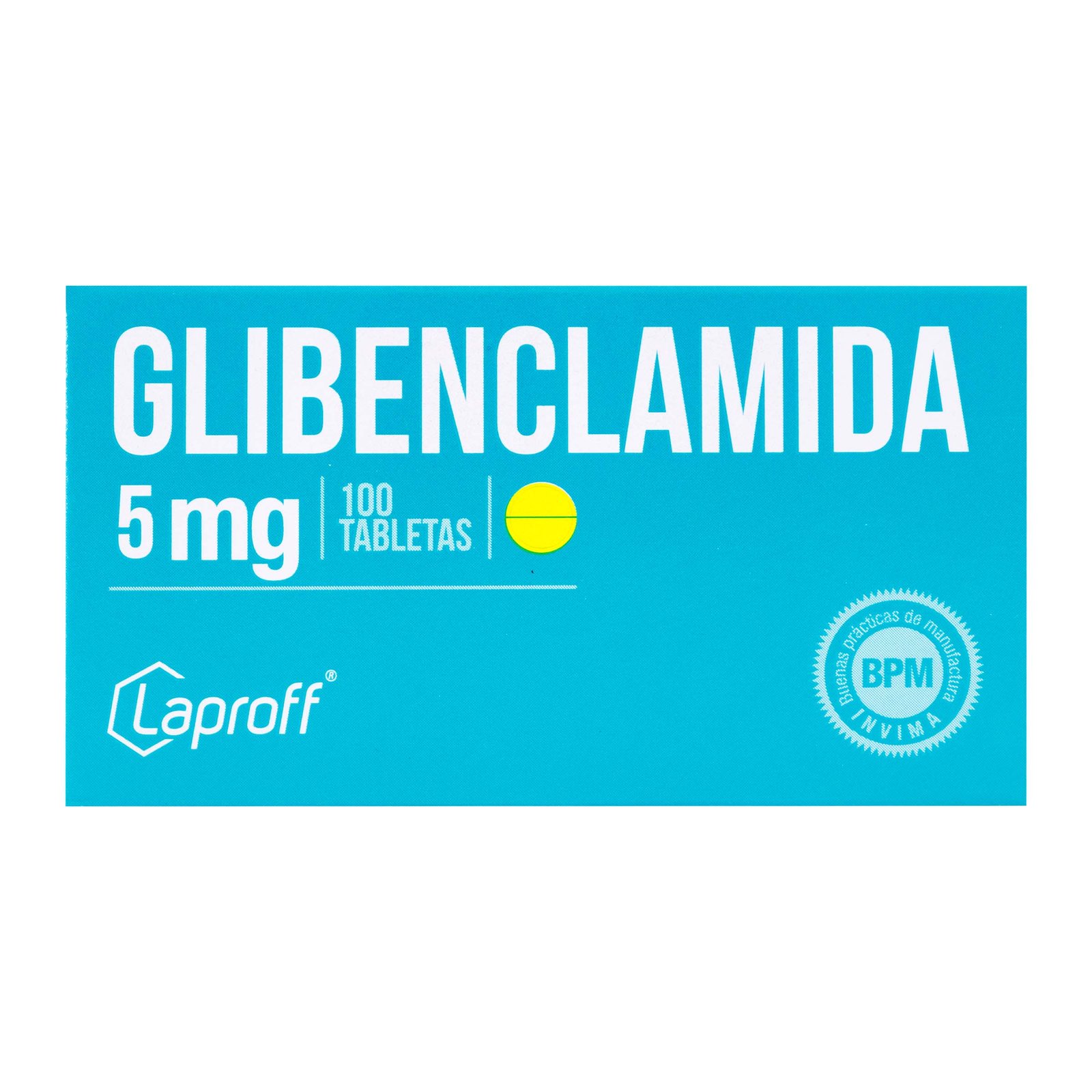Glibenclamida 5 mg