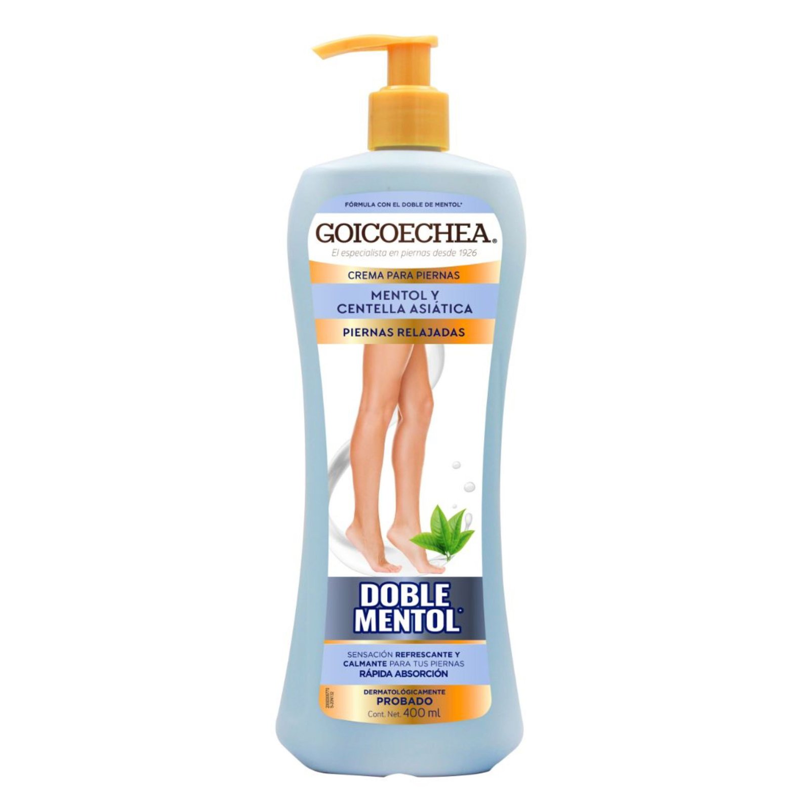 Goicoechea Mentol y Centella Asiática x 400 ml