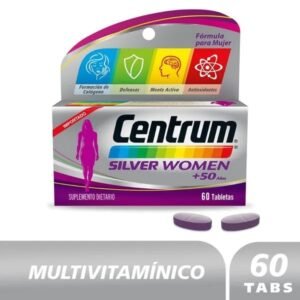 Centrum Silver Women +50 Años x 60 tabletas