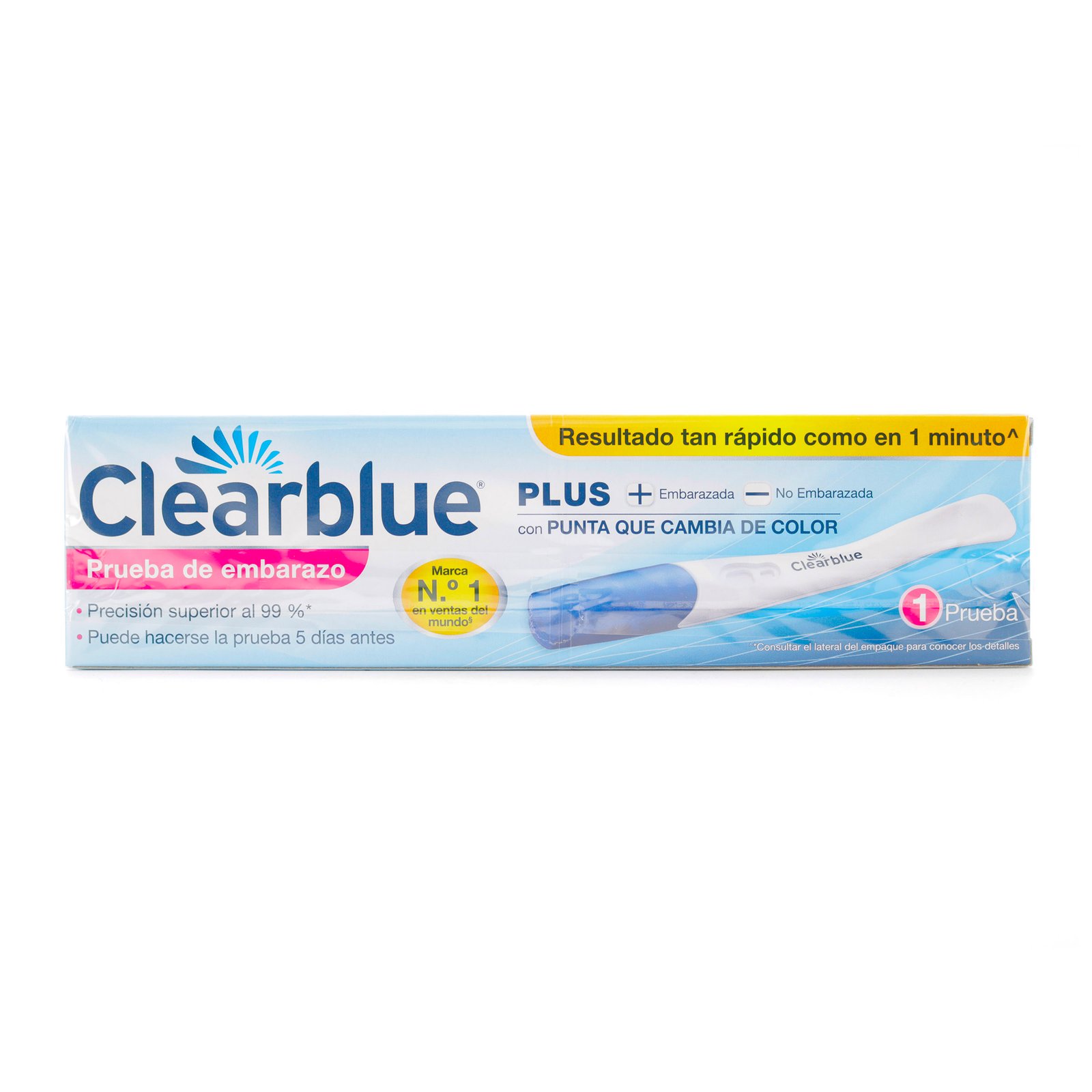 Prueba de Embarazo Clearblue Plus