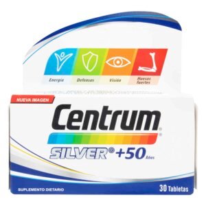 Centrum Silver +50 Años x 30 tabletas