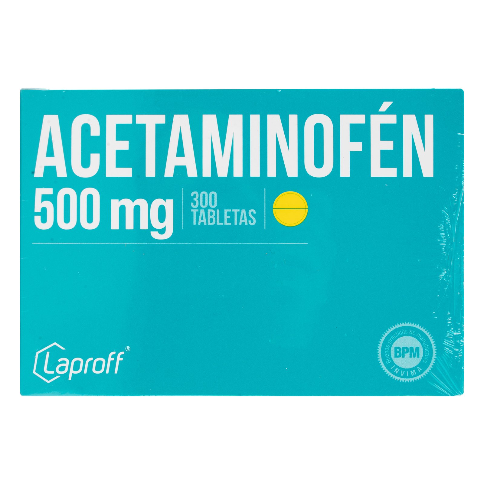 Acetaminofén Laproff 500 mg