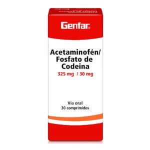 Acetaminofén 325 mg + Fosfato de Codeína 30 mg