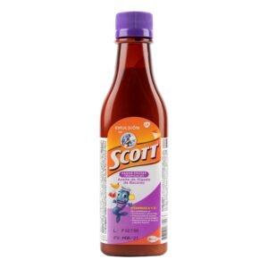Emulsion De Scott Sabor Frutas Tropicales x 180 ml