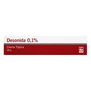 Desonida 0,1% Crema Tópica x 15 g