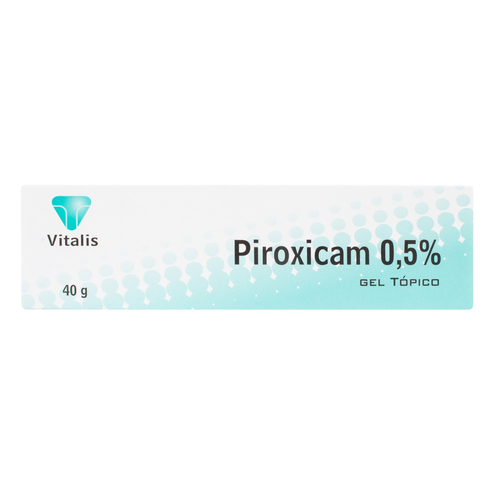 Piroxicam 0,5% Gel Tópico x 40 g