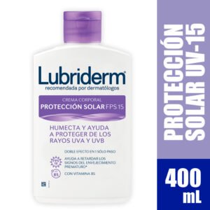 Lubriderm Protección Solar FPS15 x 400 ml