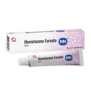 Mometasona Furoato 0,1% Crema Dermatológica x 15 g