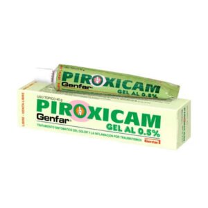 Piroxicam 0,5% Genfar Gel Tópico x 40 g