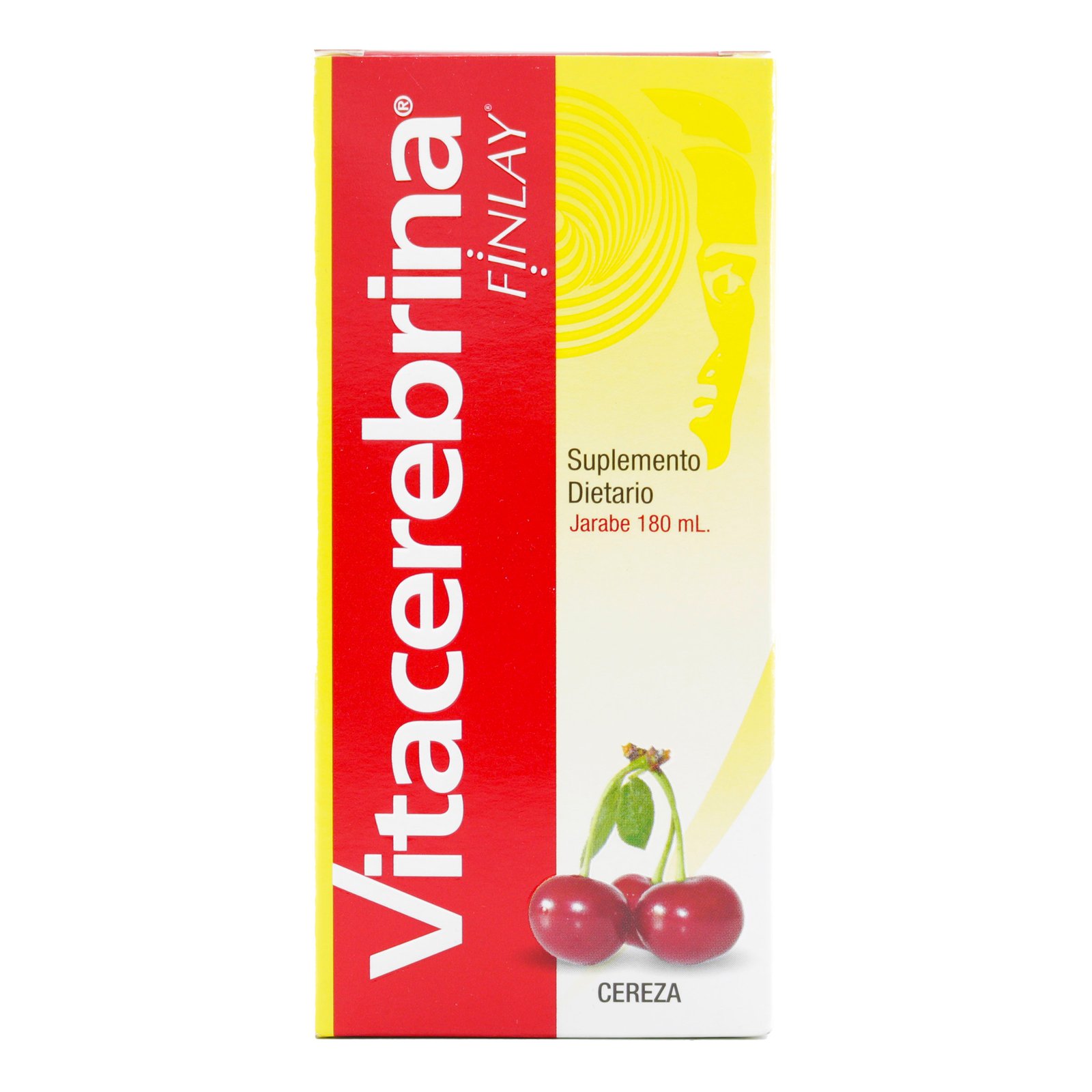 Vitacerebrina FINLAY Jarabe 180ml | Suplemento dietario sabor cereza