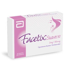 Facetix Suave 30 | Anticonceptivo con 28 tabletas