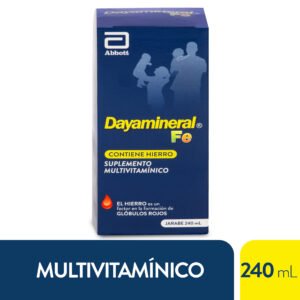 Dayamineral Fe Jarabe 240 mL | Multivitamínico con hierro para toda la familia