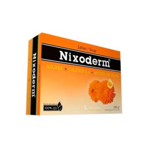 Nixoderm Jabón 100g | Limpieza profunda con azufre, caléndula y aceite de oliva