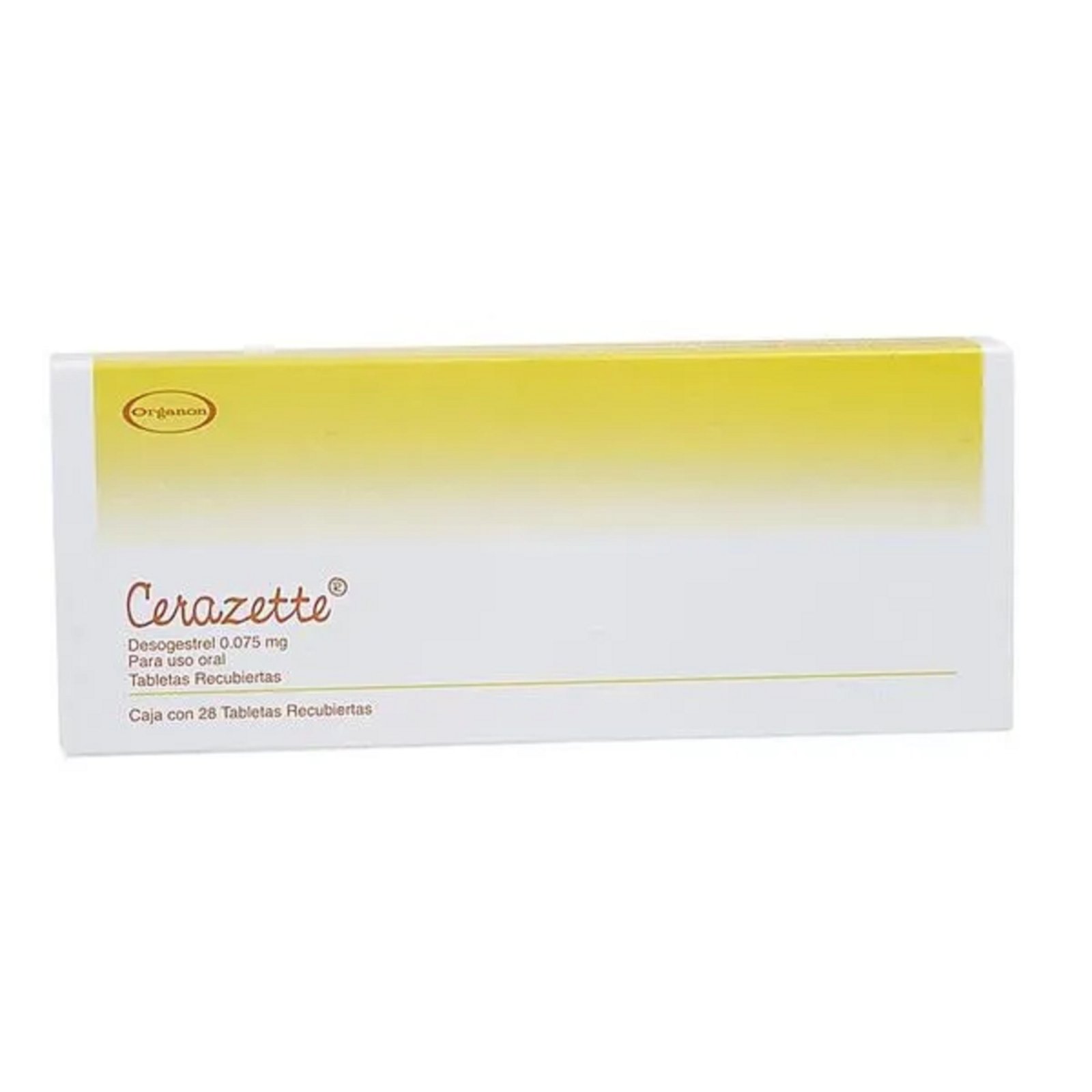Cerazette – Anticonceptivo oral con desogestrel 0.075 mg
