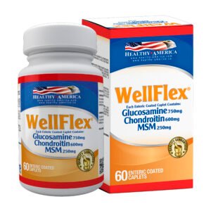 WellFlex 60 caplets | Salud articular con glucosamina, condroitina y MSM