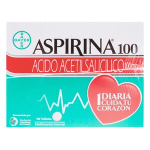 Aspirina 100mg x140 tabletas