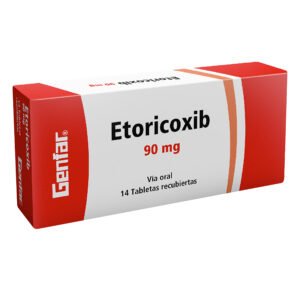 Etoricoxib 90 mg Gentar 14 tabletas