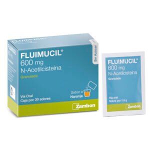 Fluimucil 600 mg x 30 sobres