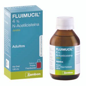 Fluimucil Jarabe Adultos 4% 120mL