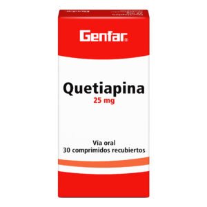 Quetiapina 25 mg genfar