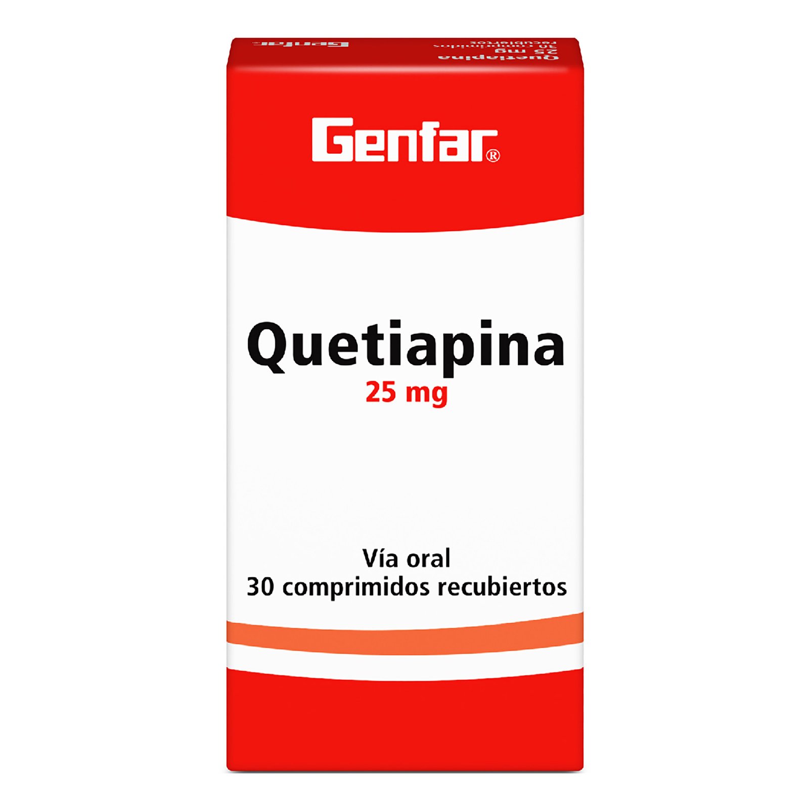 Quetiapina 25 mg genfar