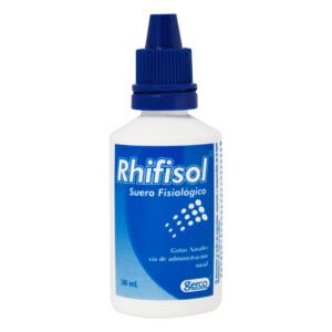 Rhifisol Gotas Nasales Suero Fisiológico 30ml | Higiene nasal suave y efectiva