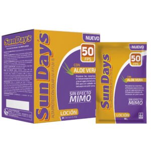 SunDay’s Loción Solar FPS 50 x24 sachets