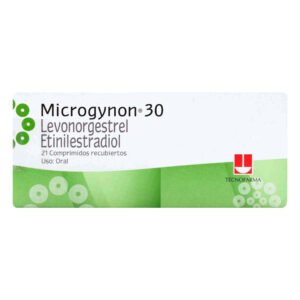 Microgynon 30 – Anticonceptivo oral con dosis estándar