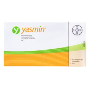 Yasmin – Anticonceptivo oral con Drospirenona y Etinilestradiol