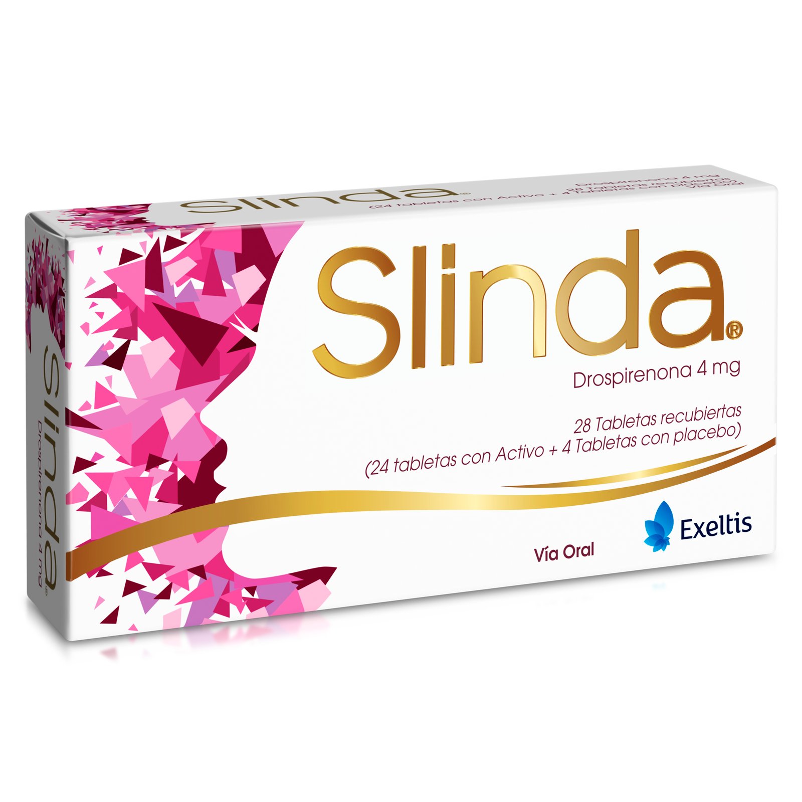 Slinda – Anticonceptivo oral con Drospirenona 4 mg