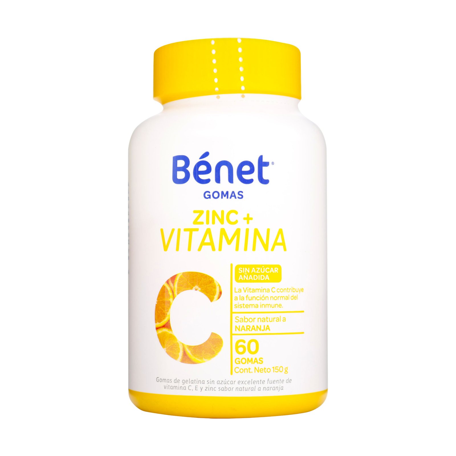 Bénet GOMAS Zinc + Vitamina C 60 Gomas
