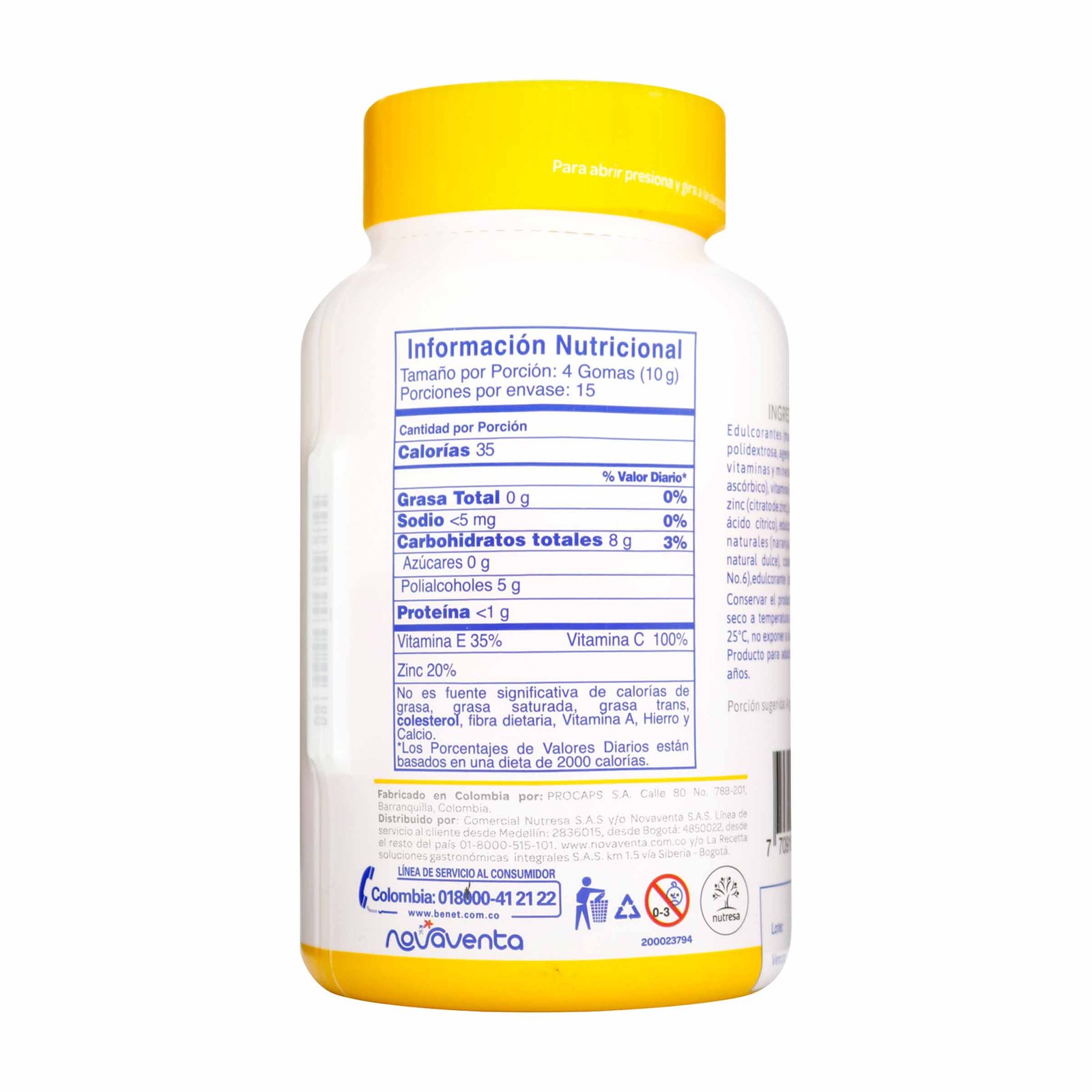 Bénet Gomas x60 | Refuerzo inmune - Imagen 2