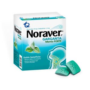 Noraver-P Garganta Menta FORTE