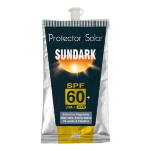 SUNDARK Protector Solar SPF 60+ | Alta protección UV con extractos vegetales