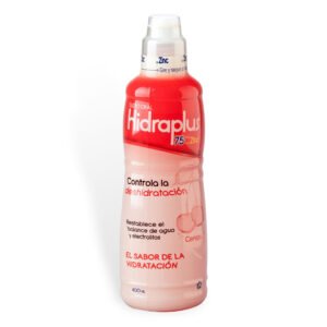 Hidraplus Cereza 400 ml | Suero Oral con Zinc para Rehidratación