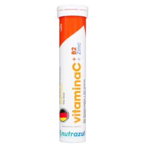 Nutrazul Vitamina C + B2 + Zinc 20 Tabletas