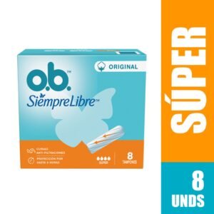 OB Tampones Siempre Libre Súper x8
